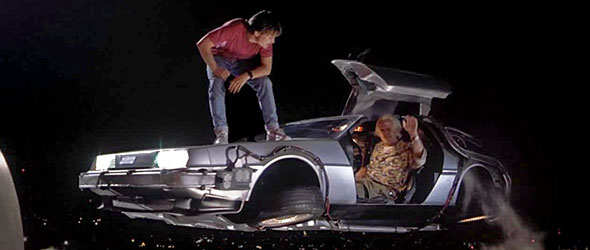 Back to the Future Delorean