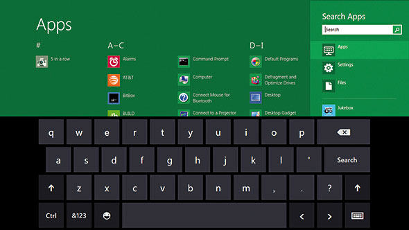 Windows 8 Keyboard